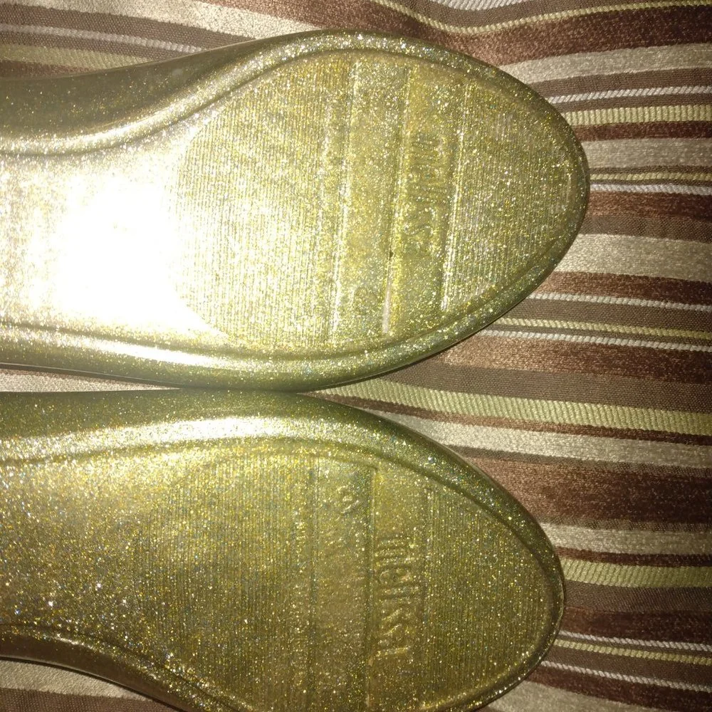 ❤️VIVIENNE WESTWOOD MELISSA Anglomania 3D Bee Light Green Ballet Flats Shoes 7.5 - Picture 7 of 9